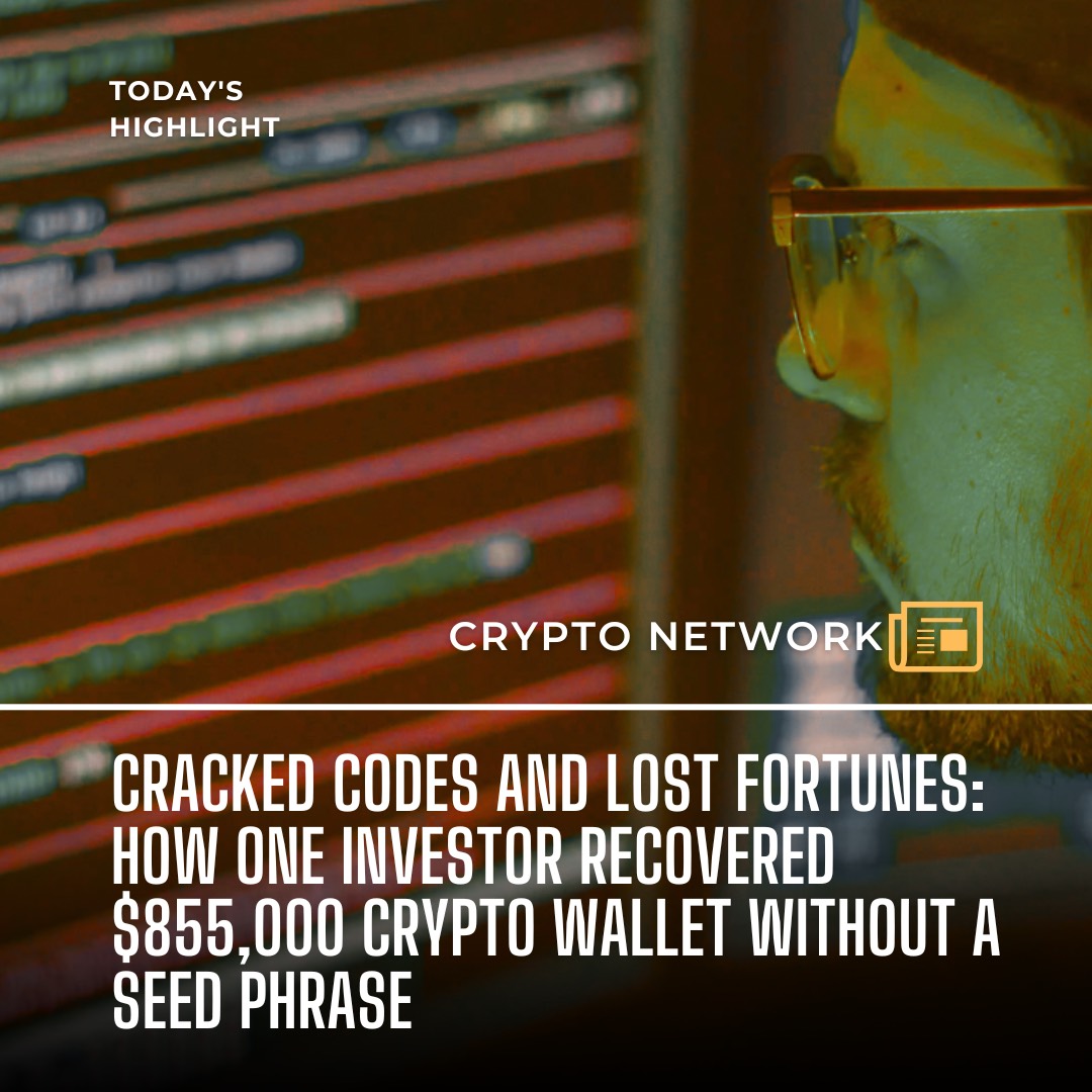 lost crypto seed phrase recovery