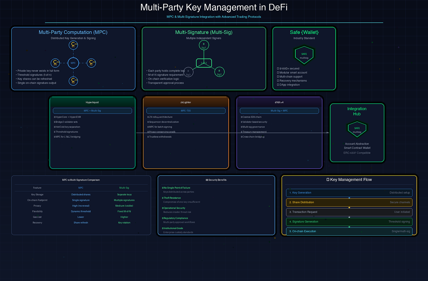 Multi-chain MPC compliance dashboard